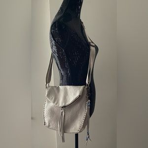 The Sak Silverlake Ivory Crossbody Leather Bag